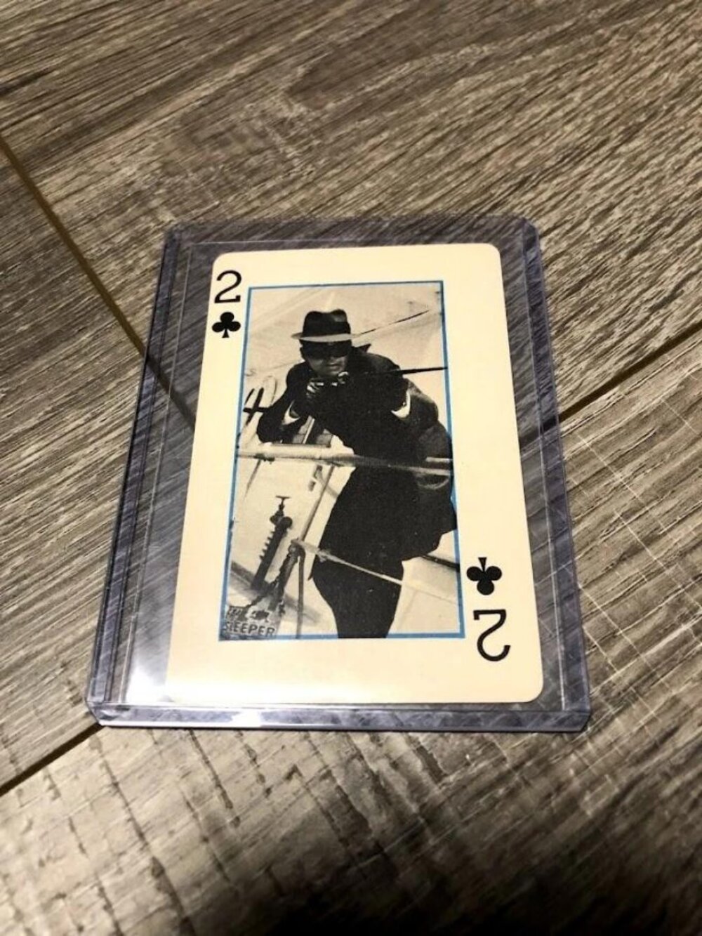 1966 Green Hornet Playing Cards Bruce Lee - 2 of Clubs